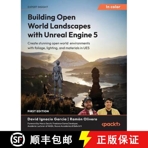 预订 Building Open World Landscapes with Unreal Engine 5: Create stunning open world environments wit... [9781835085578]