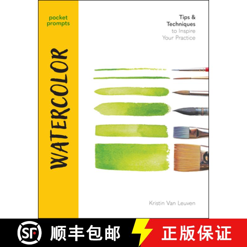【3-4周达】Pocket Prompts Watercolor : Tips & Techniques to Inspire Your Practice [9780760397589]