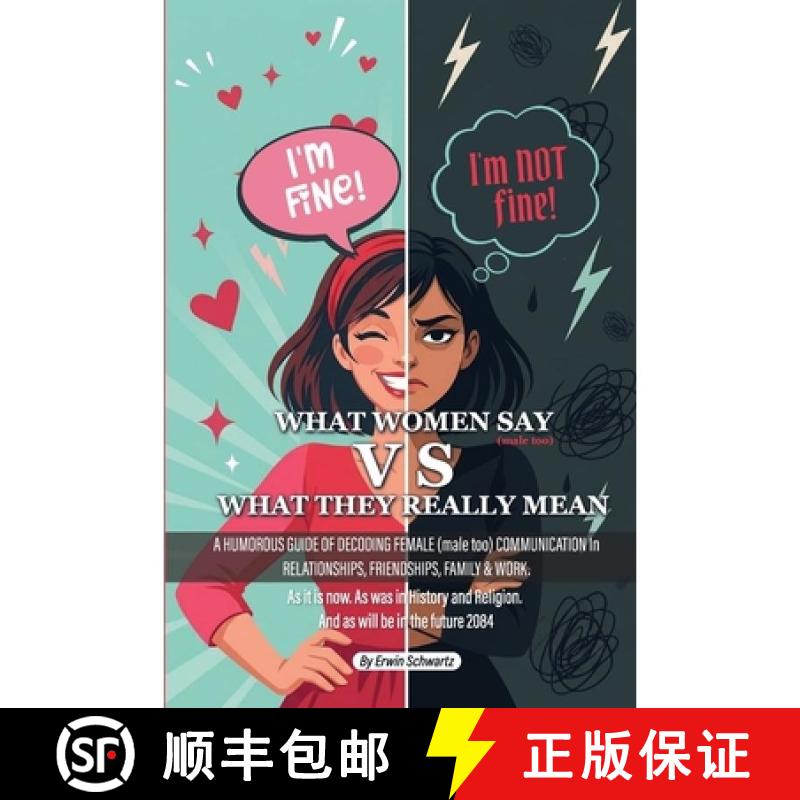【3-4周达】What Women Say vs. What They Really Mean [9798950756214]图片