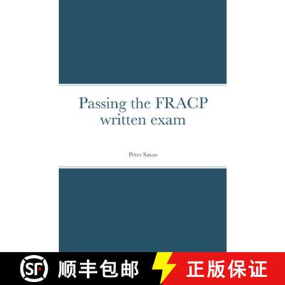 【3-4周达】Passing the FRACP written exam [9781716074622]