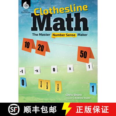 【3-4周达】Clothesline Math: The Master Number Sense Maker: The Master Number Sense Maker [9781493885145]
