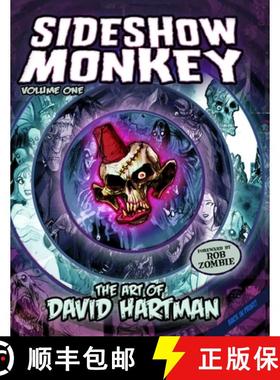 【3-4周达】SIDESHOW MONKEY - The art of David Hartman [9781411668317]