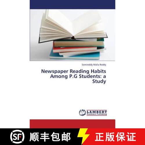 预订 Newspaper Reading Habits Among P.G Students: A Study [9783844389739]