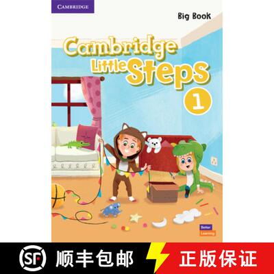 【3-4周达】Cambridge Little Steps Level 1 Big Book [9781108736749]