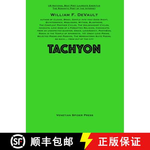 【3-4周达】精装 Tachyon [9781734946925]