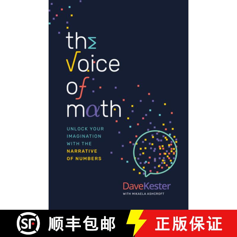 【3-4周达】The Voice of Math : Unlock Your Imagination With the Narrative of Numbers [9781642259544]