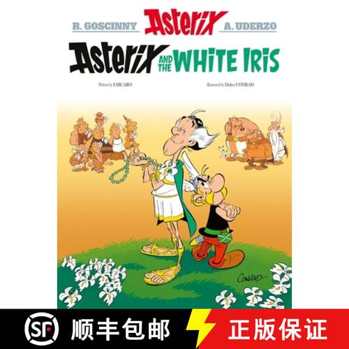 【3-4周达】精装 Asterix: Asterix and the White Iris : Album 40 [9781408730218]