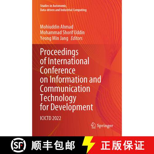 【3-4周达】Proceedings of International Conference on Information and Communication Technology for De... [9789811975301]