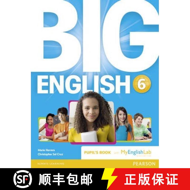 【3-4周达】Big English 6 Pupil's Book and MyLab Pack [9781447971764]