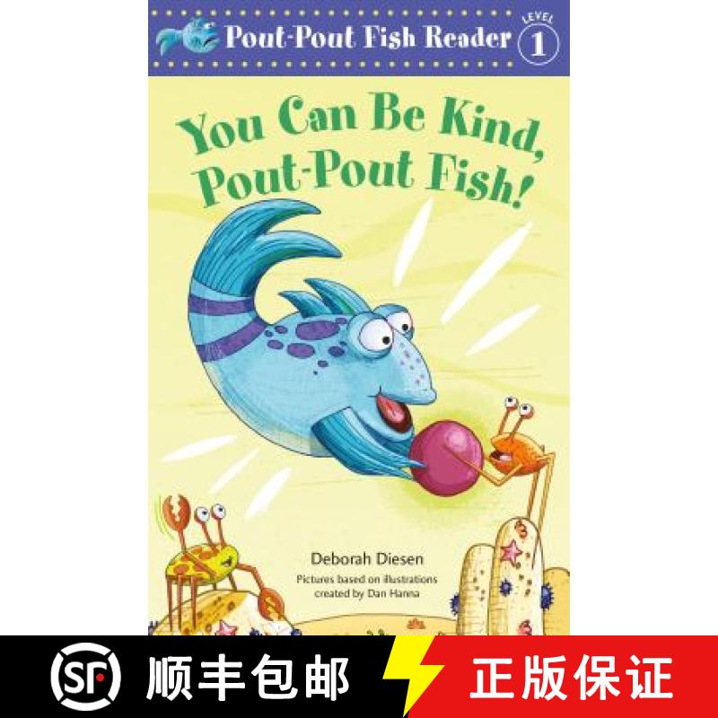 【3-4周达】You Can Be Kind, Pout-Pout Fish! [9780374312930]