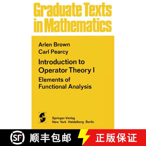【3-4周达】Introduction to Operator Theory I : Elements of Functional Analysis [9781461299288]