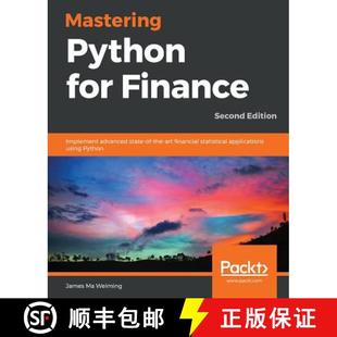 预订 Mastering Python for Finance - Second Edition : Implement advanced state-of-the-art financial st... [9781789346466]