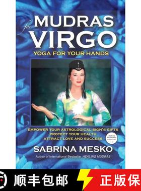 【3-4周达】Mudras for Virgo: Yoga for your Hands [9780615920917]
