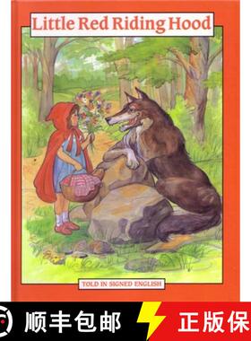 【3-4周达】Little Red Riding Hood – Told in Signed English [9780930323639]