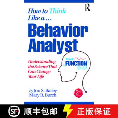 【3-4周达】How to Think Like a Behavior Analyst: Understanding the Science That Can Change Your Life [9780367750848]