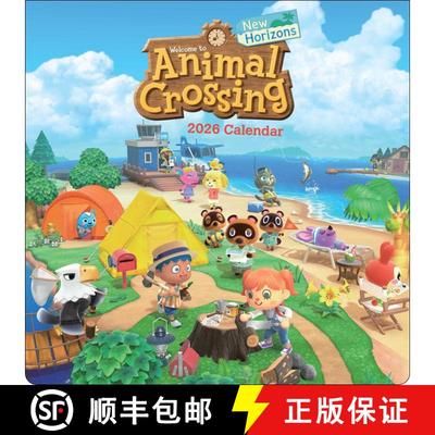 【3-4周达】Animal Crossing: New Horizons 2026 Wall Calendar [9781419783500]