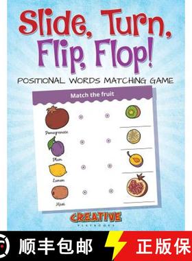 【3-4周达】Slide, Turn, Flip, Flop! Positional Words Matching Game [9781683234265]