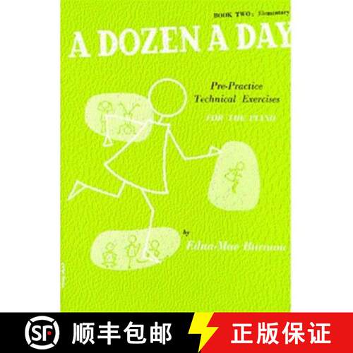 【3-4周达】A Dozen A Day: Bk. 2 [9780711961456]
