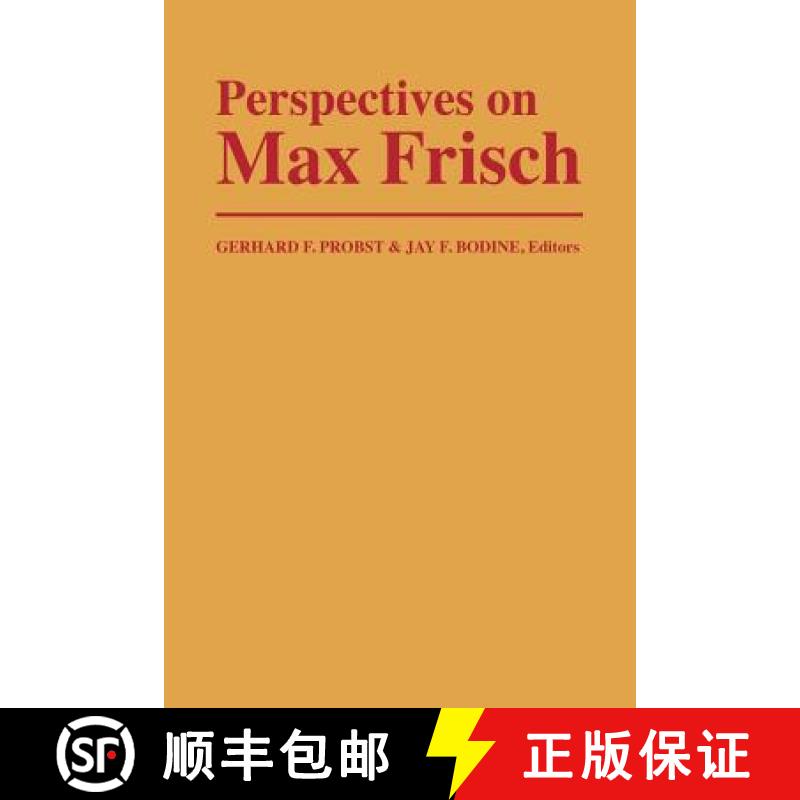 【3-4周达】Perspectives on Max Frisch [9780813160092]