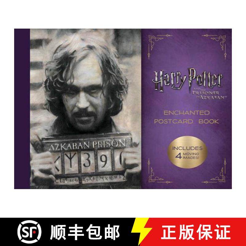 【3-4周达】Harry Potter and the Prisoner of Azkaban Enchanted Postcard Book [9781683835097]