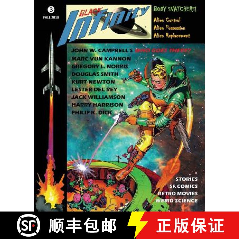 【3-4周达】Black Infinity: Body Snatchers! [9781732434424]