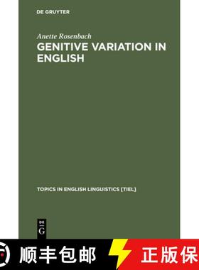 【3-4周达】Genitive Variation in English: Conceptual Factors in Synchronic and Diachronic Studies [9783110173703]