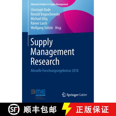 【3-4周达】Supply Management Research : Aktuelle Forschungsergebnisse 2018 [9783658238179]