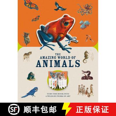 预订 Paperscapes: The Amazing World of Animals: Turn This Book Into a Wildlife Work of Art [9781783125791]