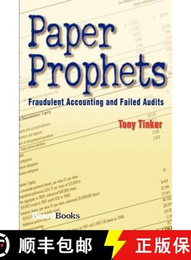 【3-4周达】Paper Prophets: Fraudulent Accounting and Failed Audits [9781587982316]
