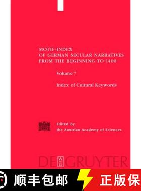 预订 Index of Cultural Keywords [9783110193206]