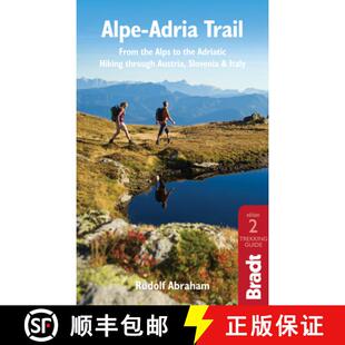 Alps Hiking Adriatic Adria From 9781784776718 Austria Sloven... Alpe Trail the Guide Through 3周达
