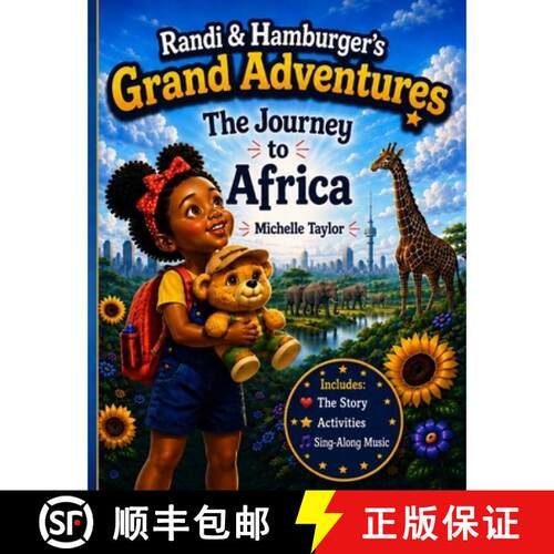 【3-4周达】Randi & Hamburger's Grand Adventures: The Journey to Africa: The Complete Edition [9798256160869]