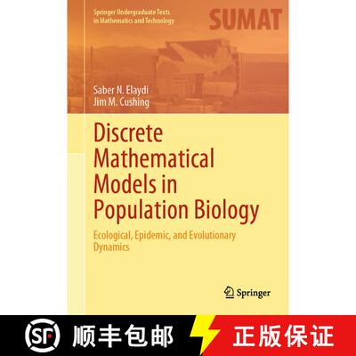 【3-4周达】精装 Discrete Mathematical Models in Population Biology: Ecological, Epidemic, and Evoluti... [9783031647949]