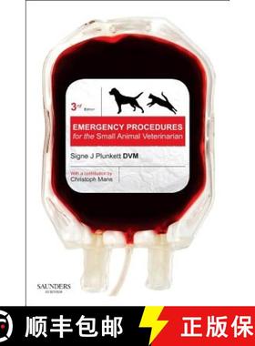 【3-4周达】Emergency Procedures for the Small Animal Veterinarian [9780702027680]