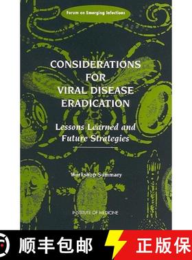 【3-4周达】Considerations for Viral Disease Eradication: Lessons Learned and Future Strategies: Works... [9780309084147]