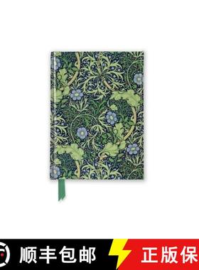 【3-4周达】William Morris: Seaweed (Foiled Pocket Journal) [9781839648571]