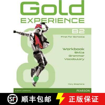 【3-4周达】Gold Experience B2 Language and Skills Workbook [9781292159492]