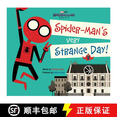 【3-4周达】精装 Spider-Man: No Way Home: Spider-Man's Very Strange Day! [9781368069991]