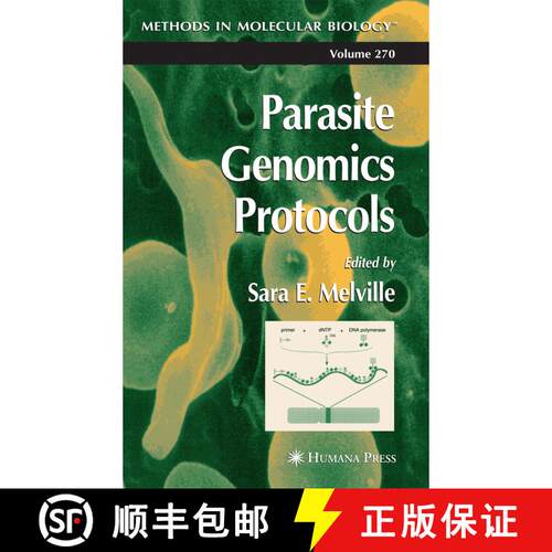 【3-4周达】Parasite Genomics Protocols [9781617373312]