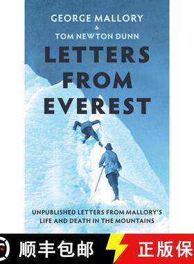 【3-4周达】LETTERS FROM EVEREST HB : Unpublished Letters from Mallory's Life and Death in the Mountains [9780008702878]