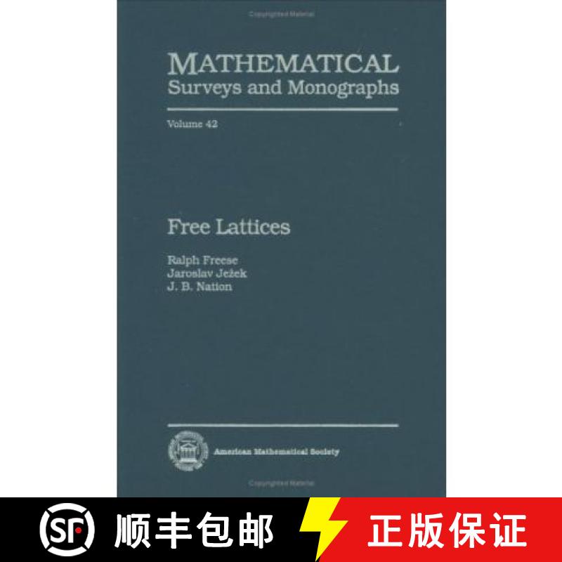 【3-4周达】Free Lattices [9780821803899]