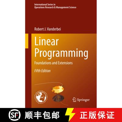 【3-4周达】精装 Linear Programming : Foundations and Extensions (Fifth Edition 2020) [9783030394141]