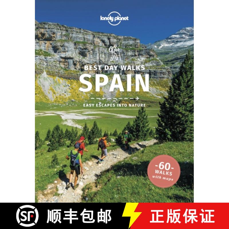 【3-4周达】Lonely Planet Best Day Walks Spain [9781838691257]