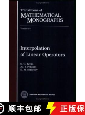 【3-4周达】Interpolation of Linear Operators [9780821831762]