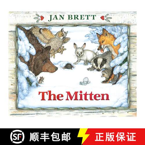 【3-4周达】精装 The Mitten [9780399252969]