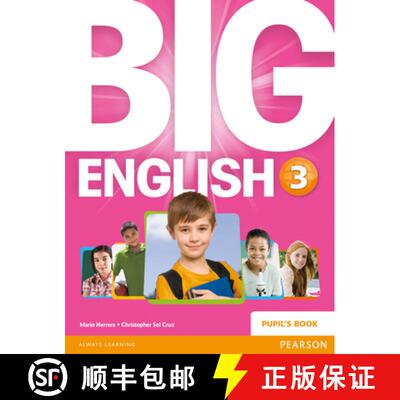 【3-4周达】Big English 3 Pupils Book stand alone [9781447951285]