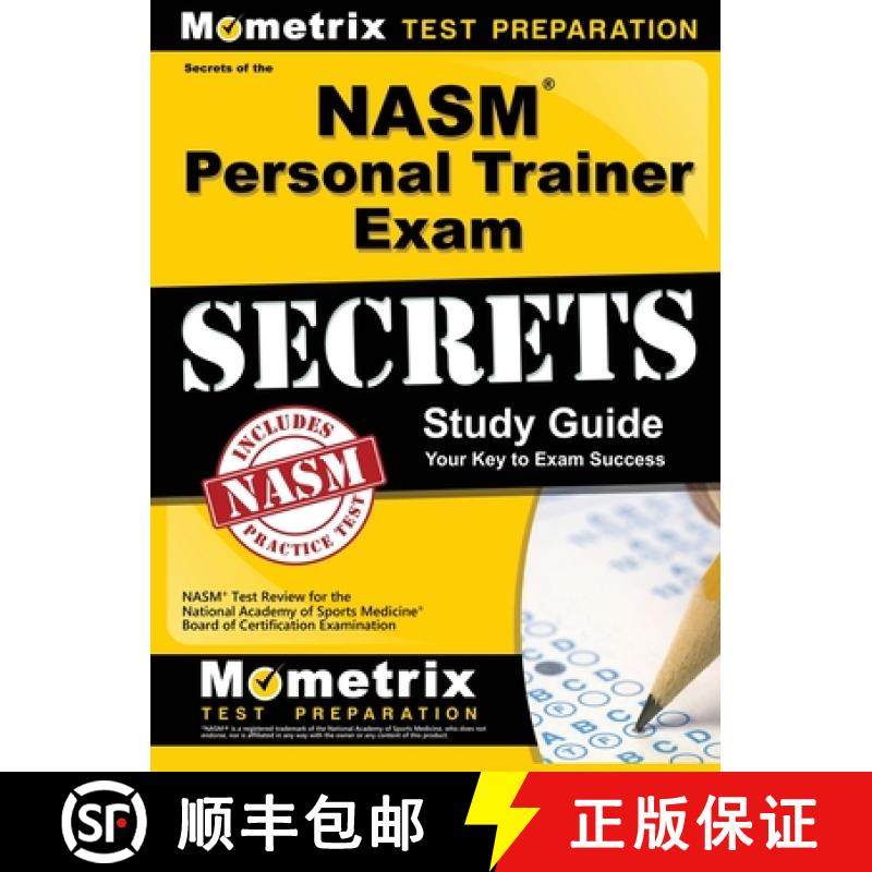 预订 NASM Personal Trainer Exam Study Guide: NASM Test Review for the National Academy of Sports Medi... [9781516708062]