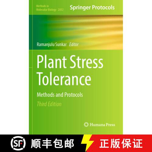 【3-4周达】Plant Stress Tolerance: Methods and Protocols (Third Edition 2024) [9781071639757]