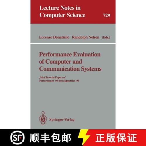 【3-4周达】Performance Evaluation of Computer and Communication Systems : Joint Tutorial Papers of Pe... [9783540572978]