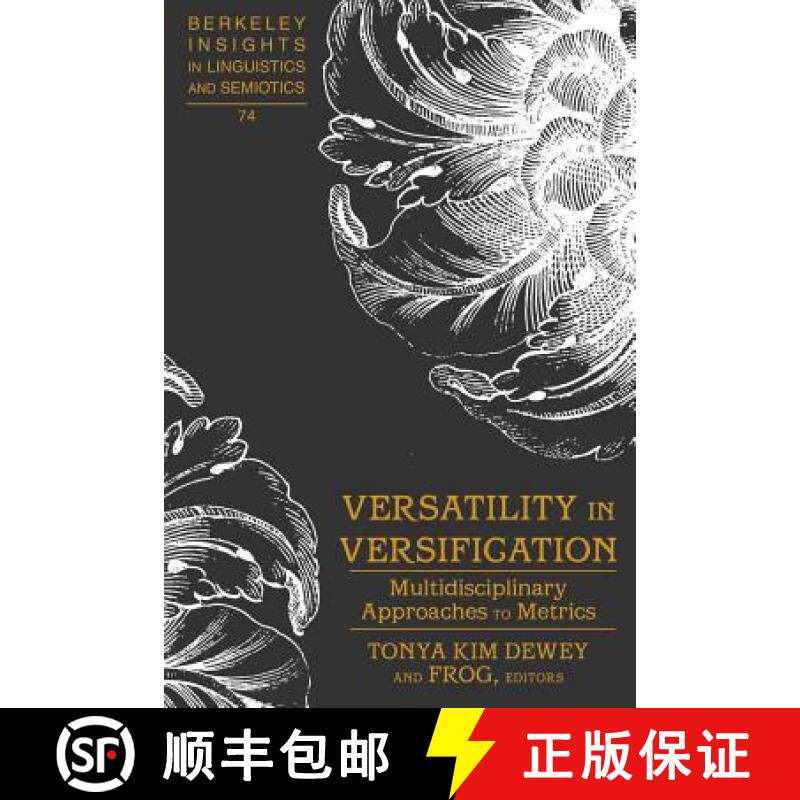【3-4周达】Versatility in Versification : Multidisciplinary Approaches to Metrics [9781433105784]